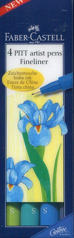 FABER-CASTELL PITT Artist Pens S Cold Colors - Al Masam Stationery LLC