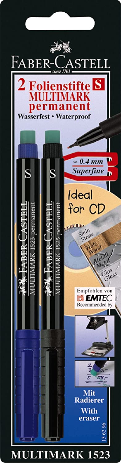 FABER-CASTELL MULTIMARK BLUE AND BLACK - Al Masam Stationery LLC Main image