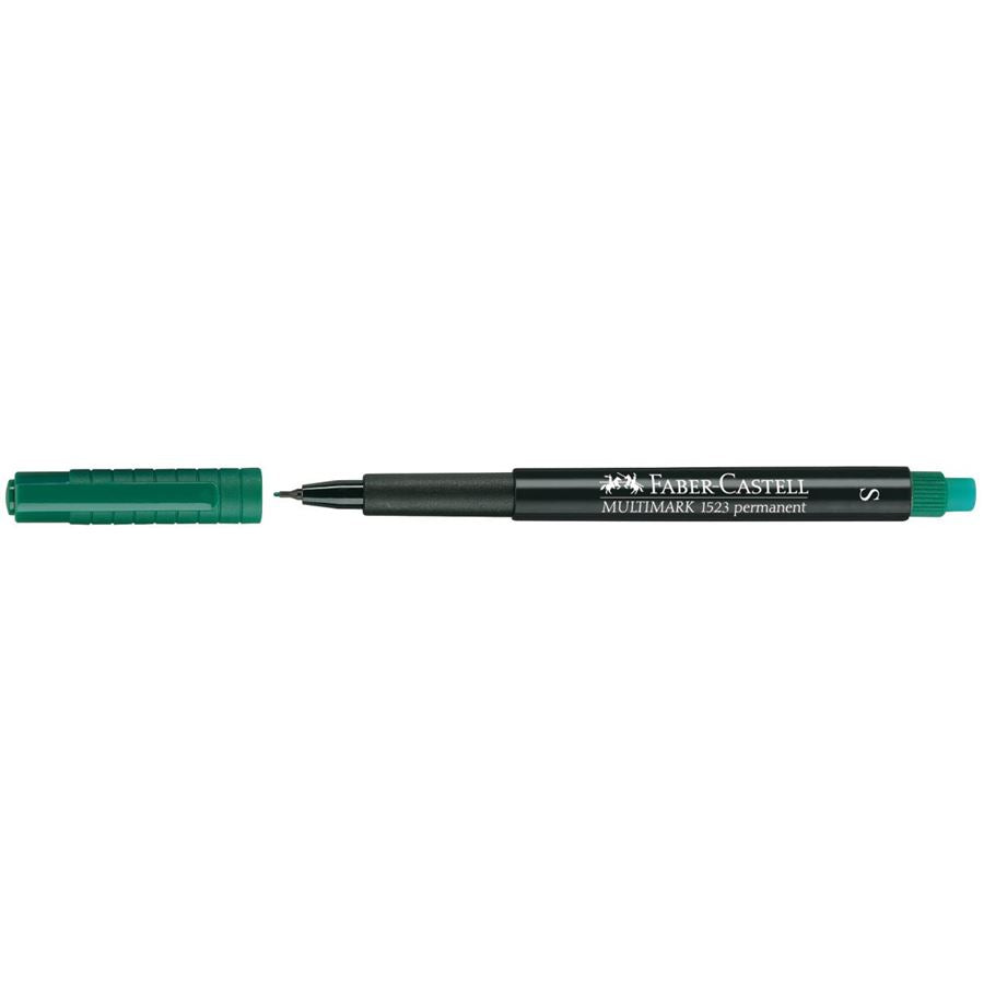 FABER-CASTELL MULTIMARK PERMANENT S GREEN - Al Masam Stationery LLC Main image
