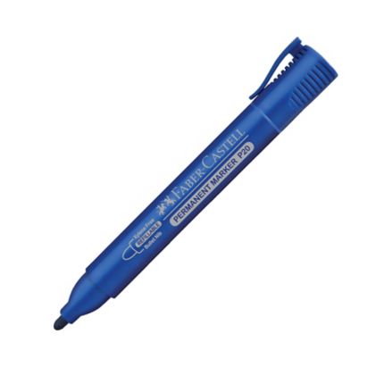 FABER-CASTELL Per/ Marker Bullet P20 Blue - Al Masam Stationery LLC