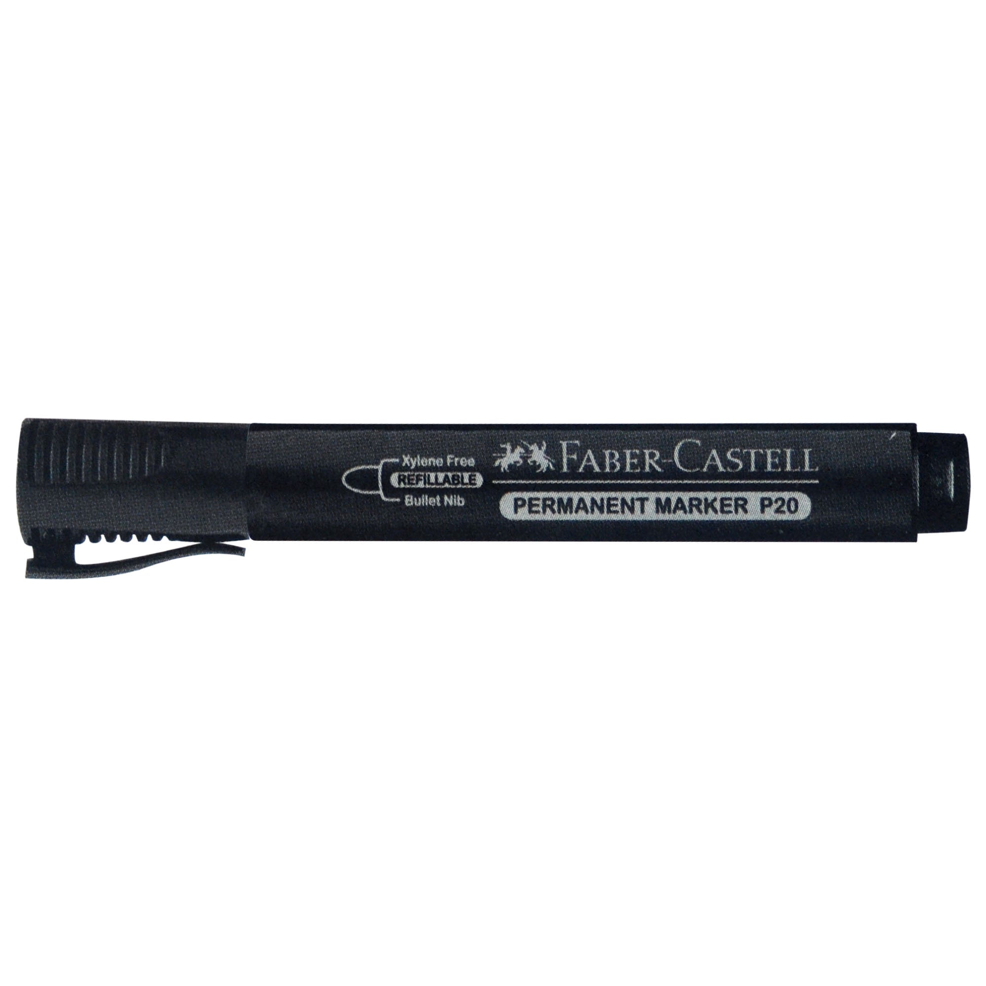 FABER-CASTELL PERM/MARKER P20 B/C OF2 BLK B/TIP-254132 Secondary image