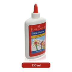 FABER-CASTELL White Glue in 250ml Bottle With Dispenser - Al Masam Stationery LLC