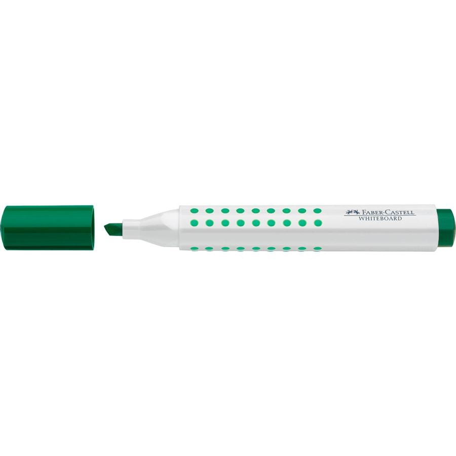 FABER-CASTELL Whiteboard Marker Green Chisel Tip - Al Masam Stationery LLC Main image