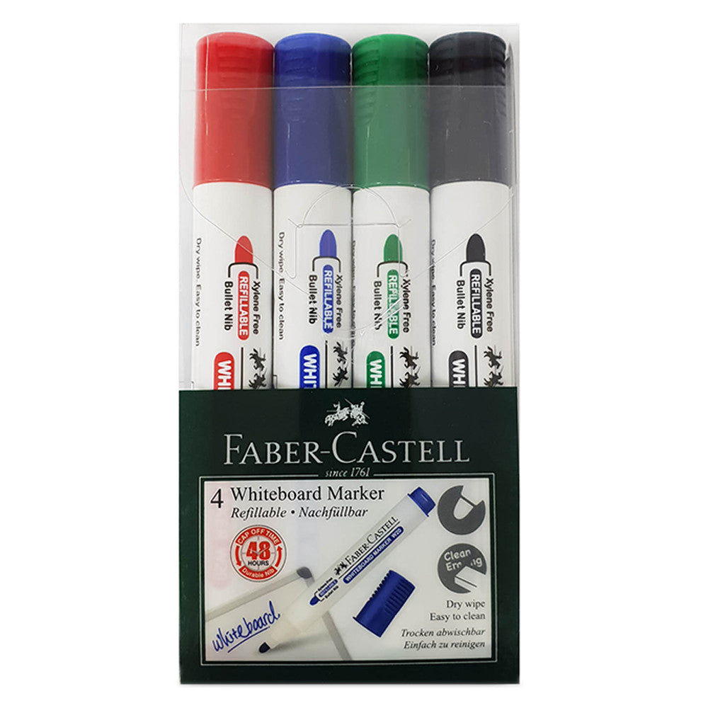FABER-CASTELL Whiteboard Marker W20 Asst Box - Al Masam Stationery LLC Main image