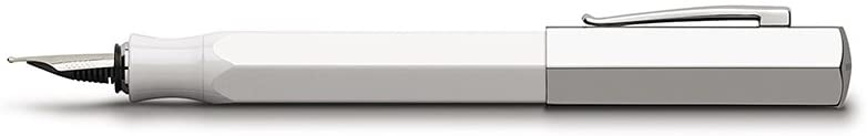 FABER-CASTELL FOUNTAIN PEN ONDORO WHITE F - Al Masam Stationery LLC Main image