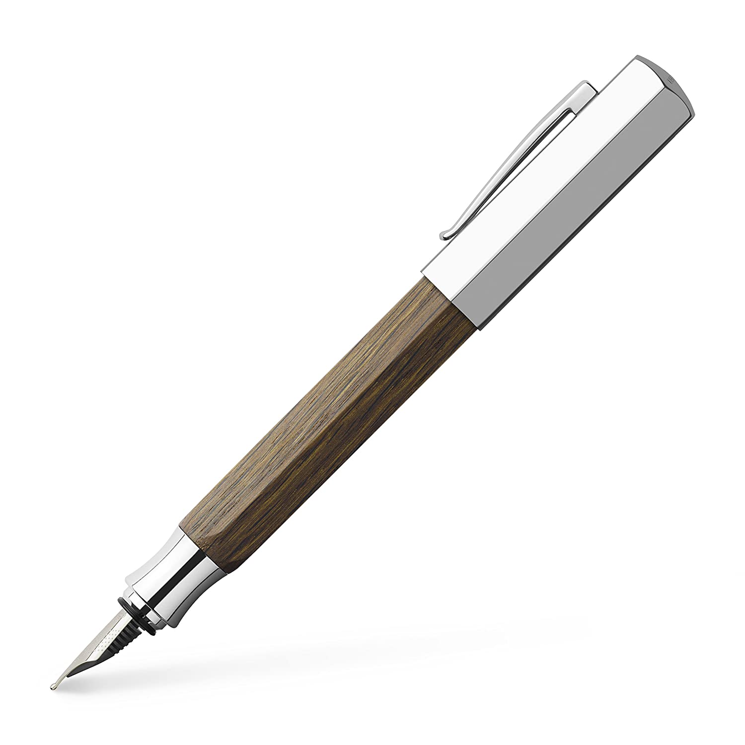 FABER-CASTELL Fountain pen Ondorosmoked oak M - Al Masam Stationery LLC Main image