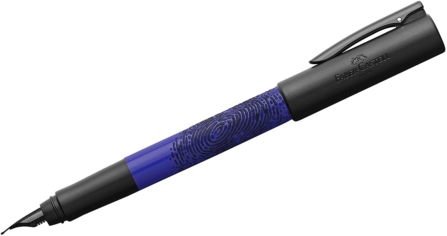 FABER-CASTELL Fountain pen WRITink "Print" blue F - Al Masam Stationery LLC Main image