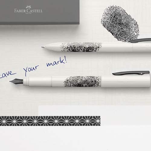 FABER-CASTELL Fountain pen WRITink "Print" white M Secondary image