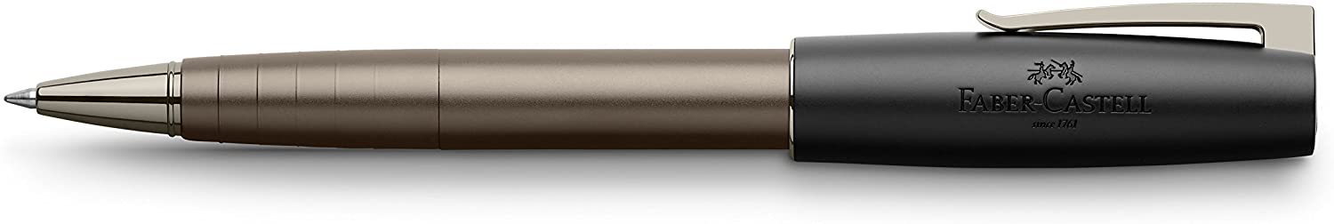 FABER-CASTELL Ink roller LOOM gunmetal matt - Al Masam Stationery LLC Main image
