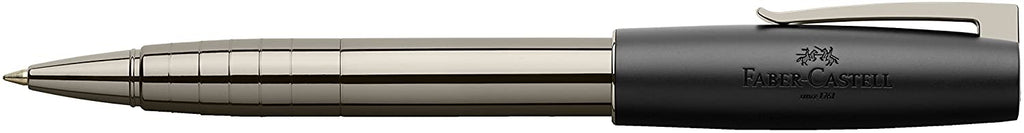 FABER-CASTELL Ink roller LOOM gunmetal shiny - Al Masam Stationery LLC