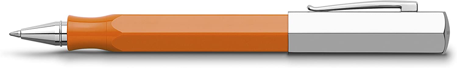 FABER-CASTELL INK ROLLER ONDORO,ORANGE - Al Masam Stationery LLC Main image
