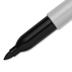 Sharpie Fine Point Black Ink Permanent Marker 24 Pieces - Al Masam Stationery LLC