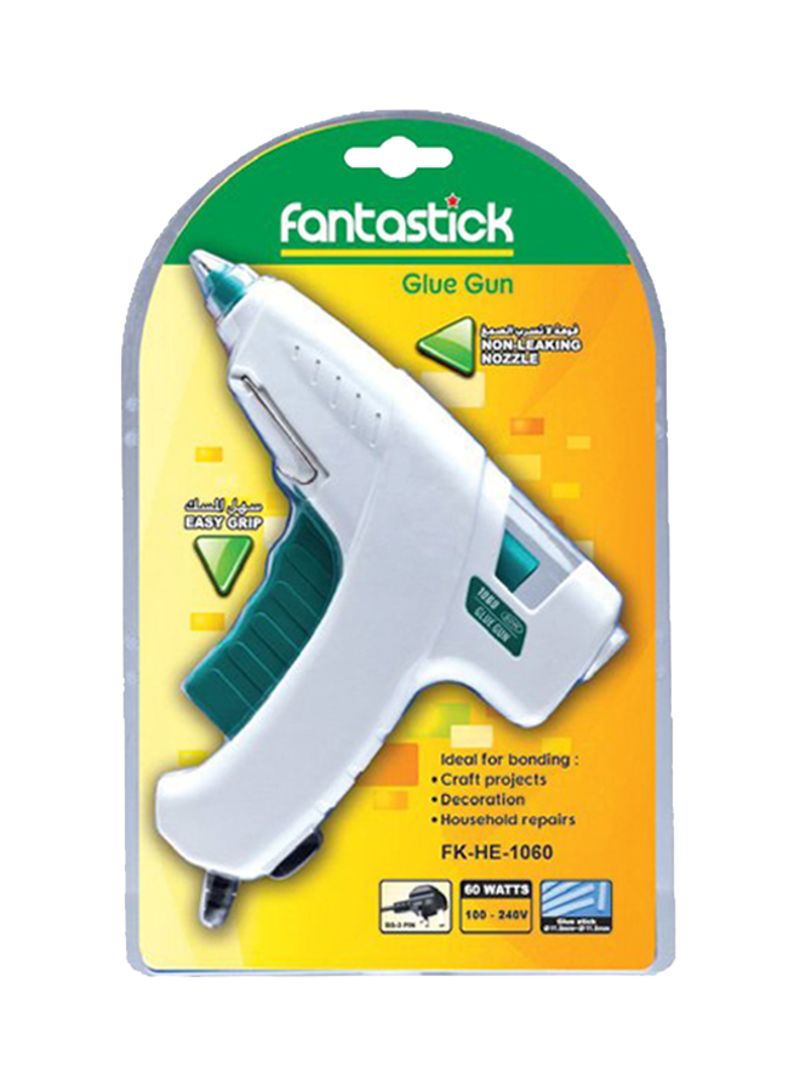 Fantastic Hot Glue Gun Regular 60Watt White - Al Masam Stationery LLC Main image