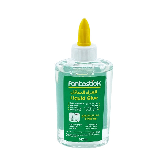 Fantastick Non-Toxic Liquid Glue 147ml 12 Pcs - Al Masam Stationery LLC Main image