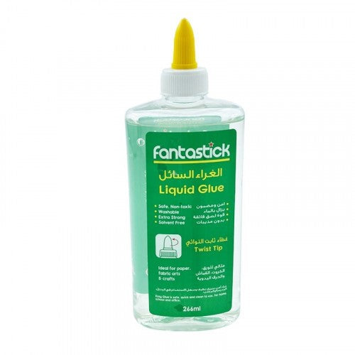 Fantastick Non-Toxic Liquid Glue 266ml 06 Pcs - Al Masam Stationery LLC Main image