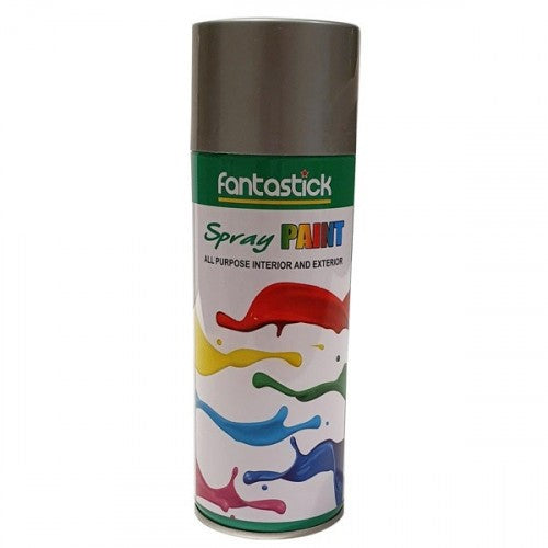 Fantastick Spray Paint Acrylic ml Si 400 ml Silver - Al Masam Stationery LLC Main image