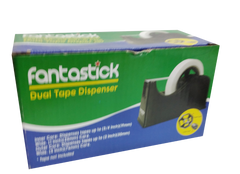 Fantastick Tape dispenser 1"  & 3"dual core D136 Black