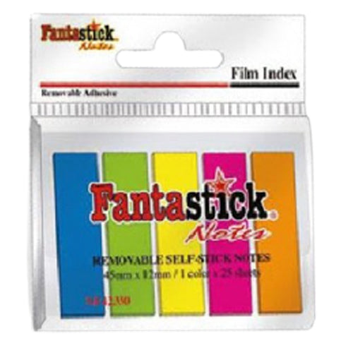 Fantastick Index film self-adhesive 5 Color Blisters - Al Masam Stationery LLC Main image