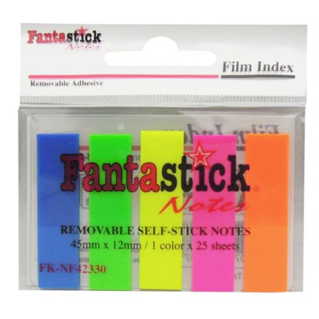 Fantastick Index film self-adhesive 5 Color Blisters - Al Masam Stationery LLC Main image