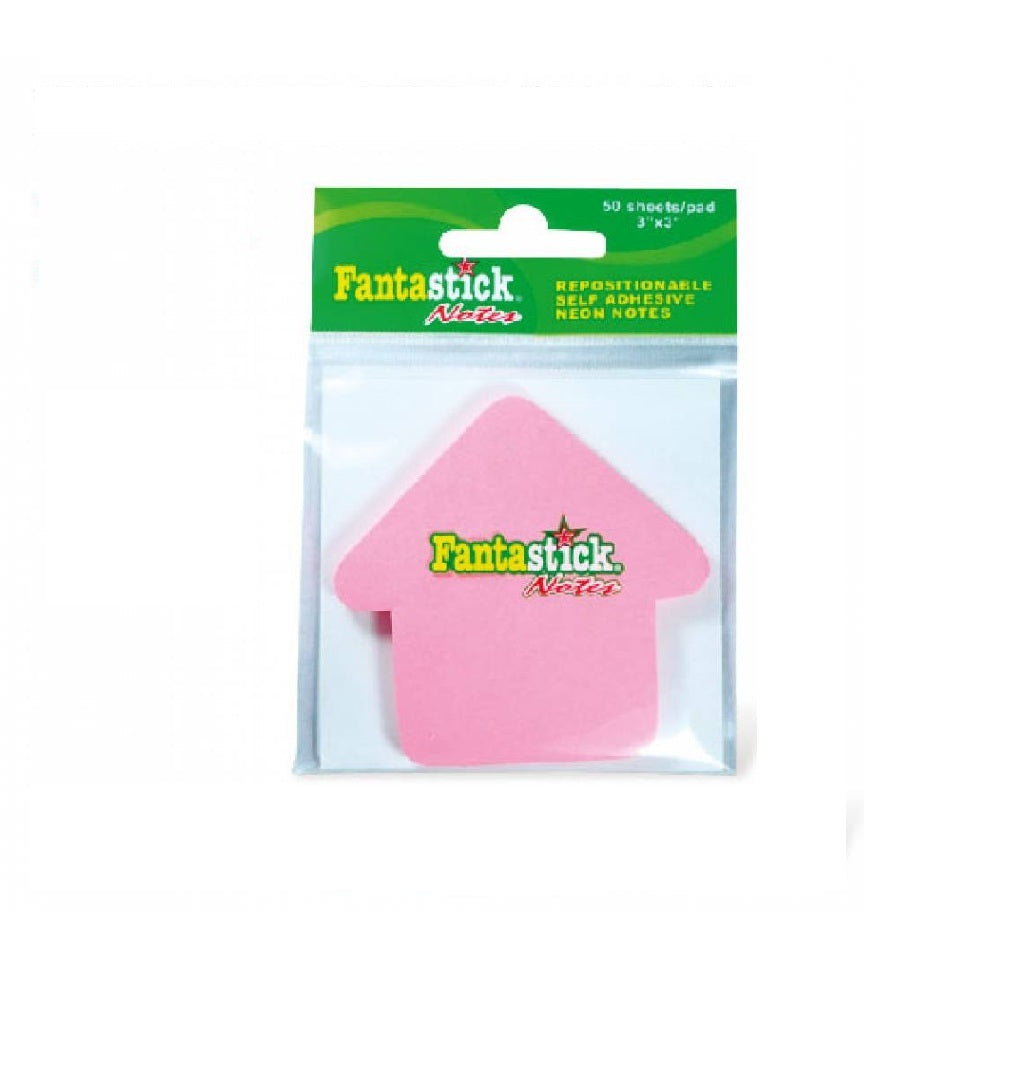 Fantastick Sticky Notes Fluorecent. Arrow Blister Pack - Al Masam Stationery LLC Main image