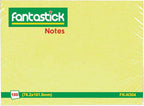 Fantastick Sticky Notes 3x4 Inch Yellow - Al Masam Stationery LLC