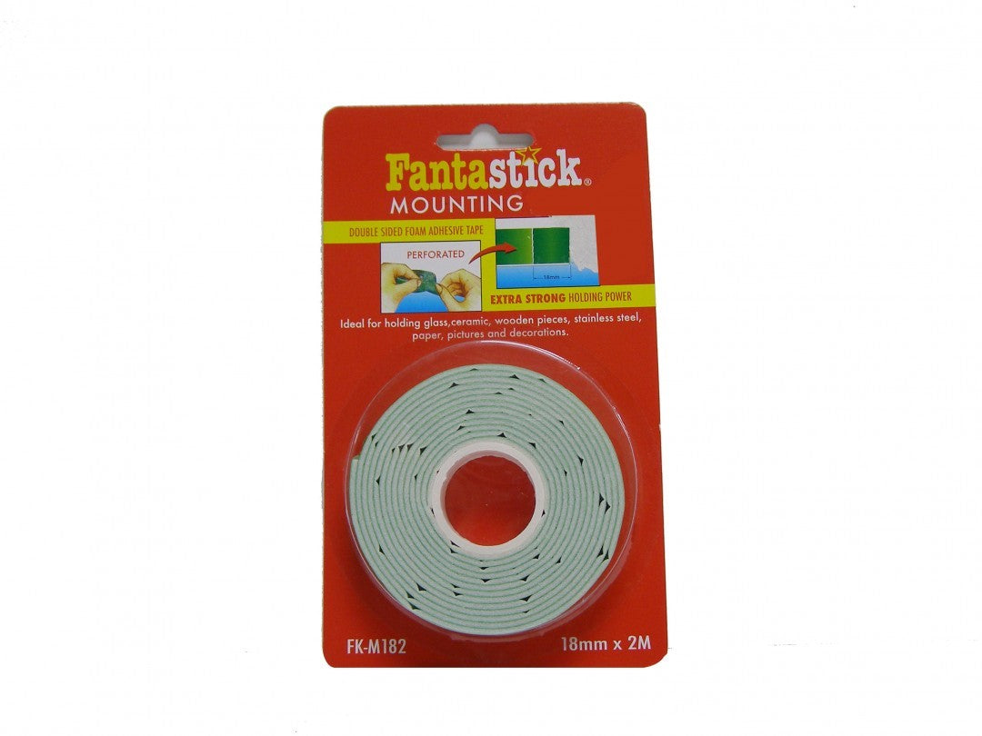 Fantastick Mounting Tape 3x4" 10 Rolls Box - Al Masam Stationery LLC Main image