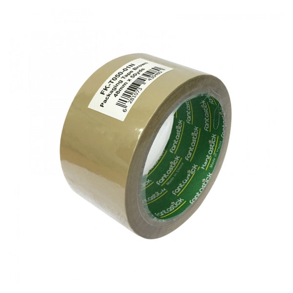 Fantastick Packaging Tape 48mmx100yds Brown - Al Masam Stationery LLC Main image