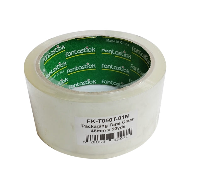 Fantastick Packaging Tape 48mmx50yds Transparent - Al Masam Stationery LLC Main image
