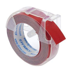 DYMO TAPE 9MMX3M RED - Al Masam Stationery LLC