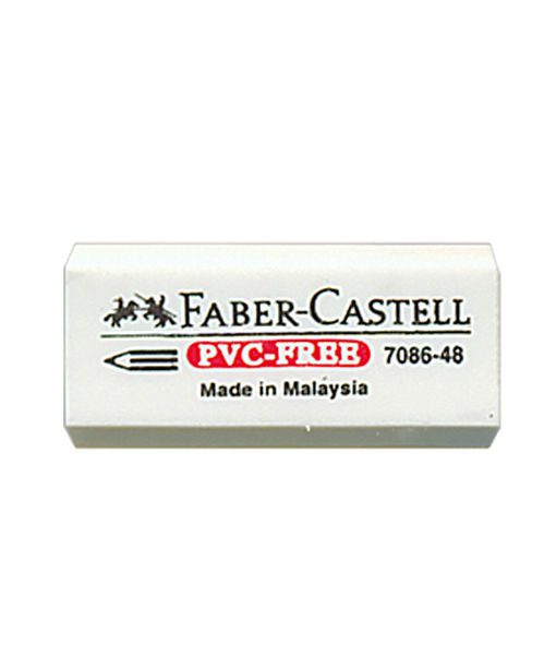 FABER-CASTELL ERASER 12PCS IN POUCH - Al Masam Stationery LLC