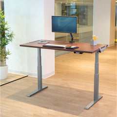 Fellowes Levado Work Top Size 1600Mm X 800Mm X 25Mm & Walnut Color - Al Masam Stationery LLC