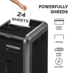 Fellowes Commercial Strip Cut Shredder Model - 225I