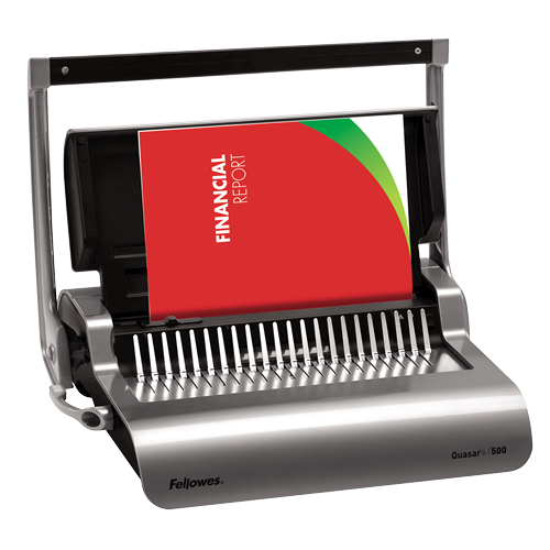 Comb Binding Machine Fellowes Quasar 500+ - Al Masam Stationery LLC