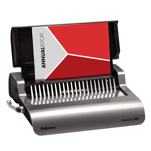 Electric Comb Binding Machine Quasar E 500+ - Al Masam Stationery LLC Main image