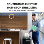 Fellowes Commercial Cross Cut Shredder Model - 325Ci - Al Masam Stationery LLC -  - 