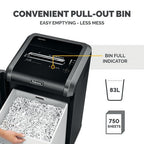 Fellowes Commercial Cross Cut Shredder Model - 325Ci - Al Masam Stationery LLC -  - 