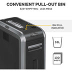 Fellowes Commercial Strip Cut  Shredder Model - 125I - Al Masam Stationery LLC -  - 