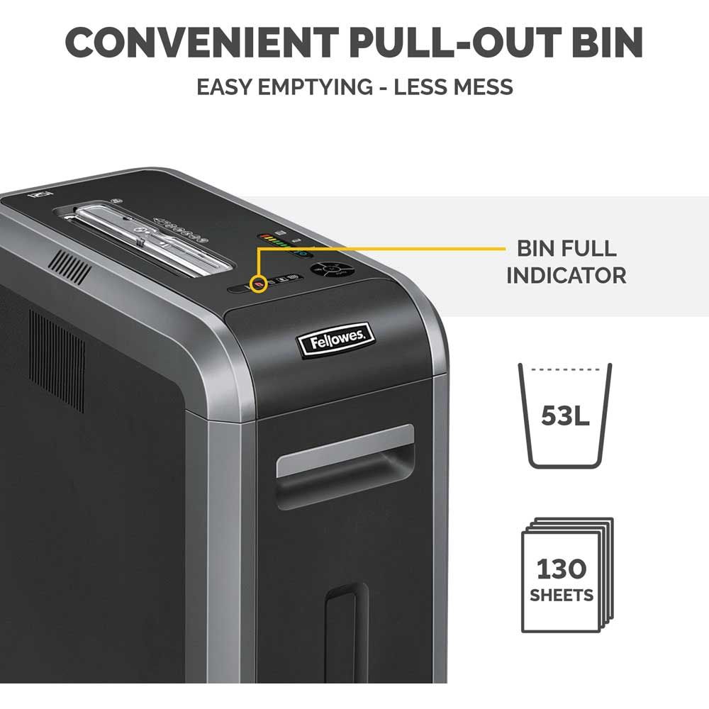 Fellowes Commercial Strip Cut  Shredder Model - 125I - Al Masam Stationery LLC -  - 
