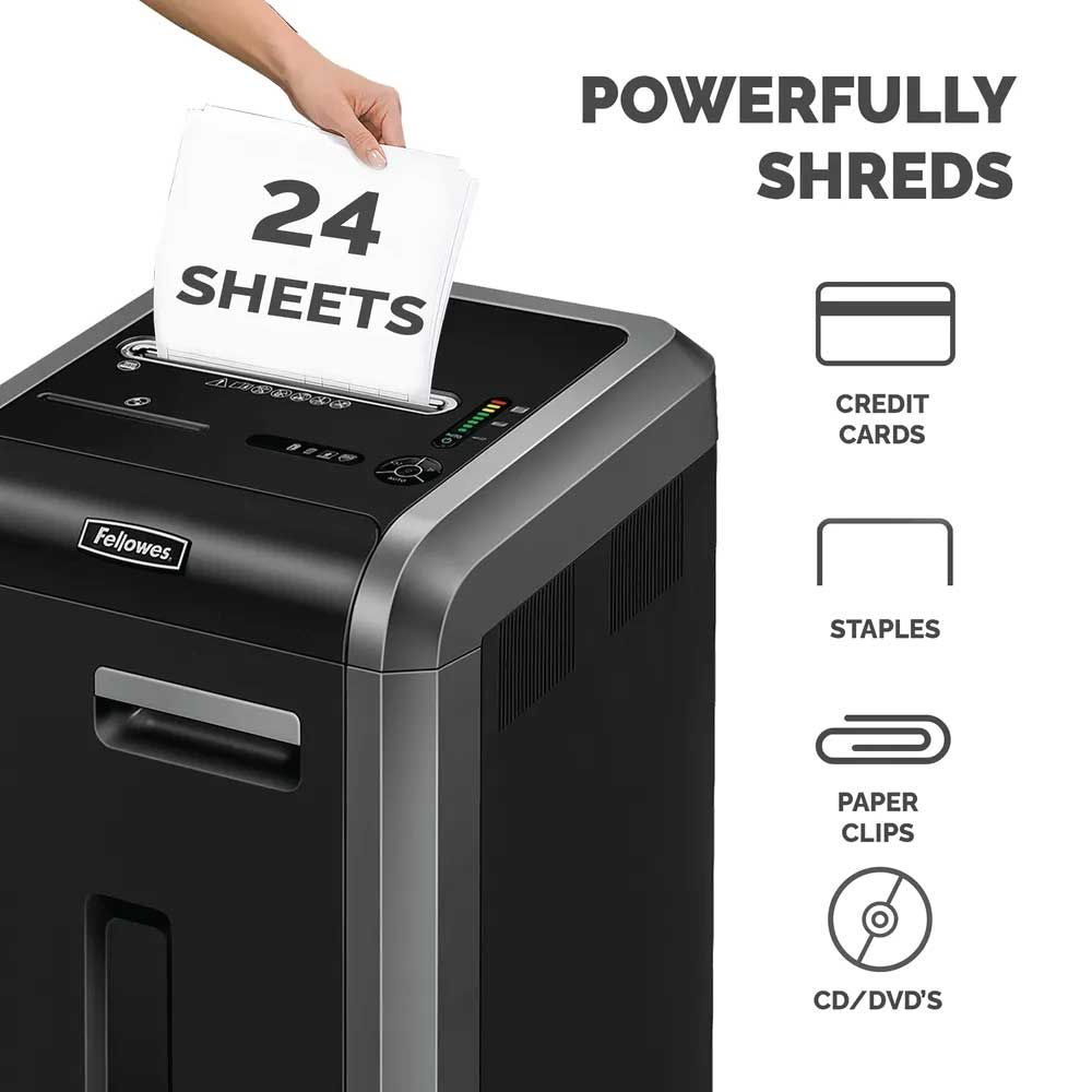 Fellowes Commercial Strip Cut Shredder Model - 225I - Al Masam Stationery LLC -  - 