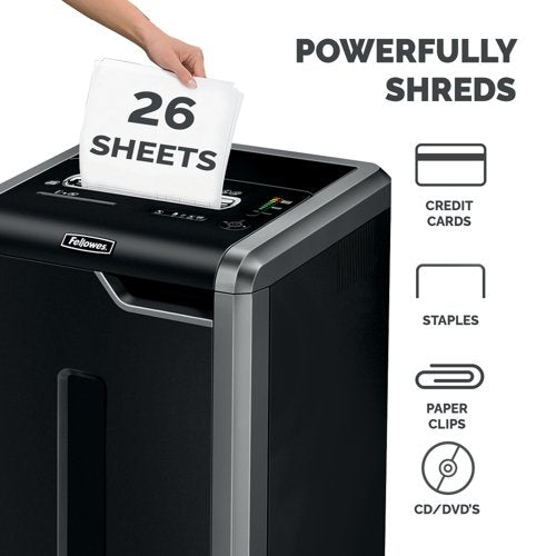 Fellowes Commercial Strip Cut Shredder Model - 325I Secondary image