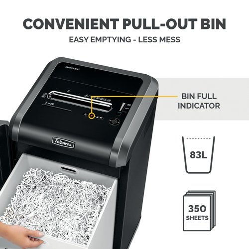 Fellowes Commercial Strip Cut Shredder Model - 325I - Al Masam Stationery LLC -  - 