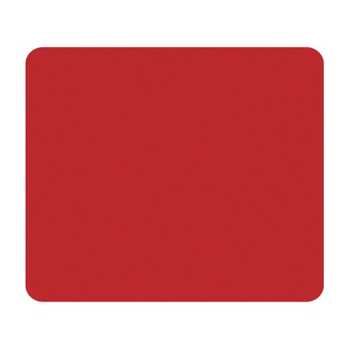 Fellowes Economy Mouse Pad  - Red - FEL 29701 - Al Masam Stationery LLC Main image