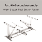 Fellowes Levado Height Adjustable Desk Base - Al Masam Stationery LLC