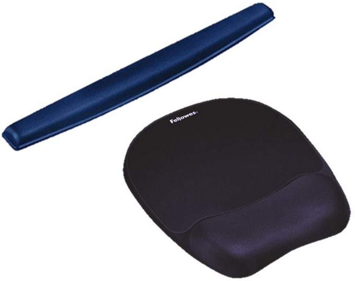 Fellowes Memory Foam Keyboard Rest- Saphire Color Secondary image