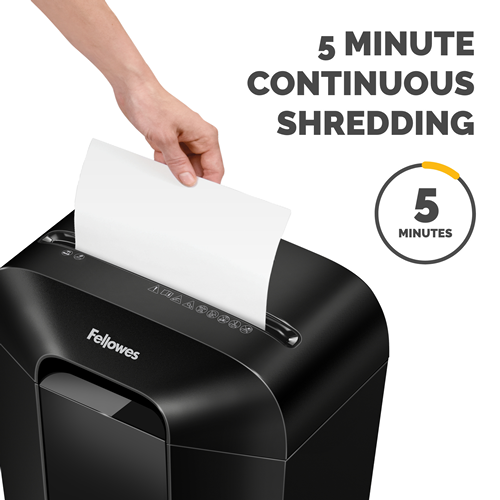 Powershred Lx50 9 Sheet Cross-Cut Shredder - (FEL 4403201) - Al Masam Stationery LLC