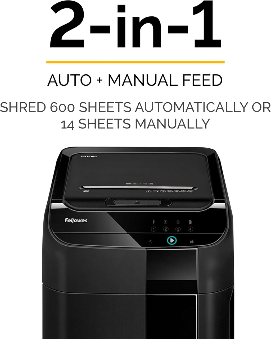 Shredder Machine Fellowes Automax 600M Auto Feed Shredder - Al Masam Stationery LLC