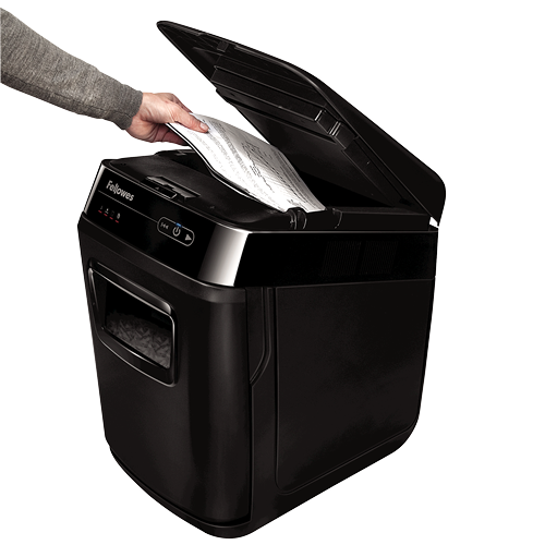 Shredder Machine Fellowes Model Automax 200C  - FEL 4652901 - Al Masam Stationery LLC