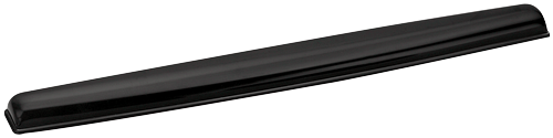 Crystal Gel Keyboard Wrist Rest Black - Al Masam Stationery LLC Main image