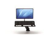 Fellowes Lotus Rt Sit-Stand Workstation - Black / Grey - Al Masam Stationery LLC