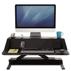 Fellowes Lotus Sit-Stand Workstation - Black - Al Masam Stationery LLC